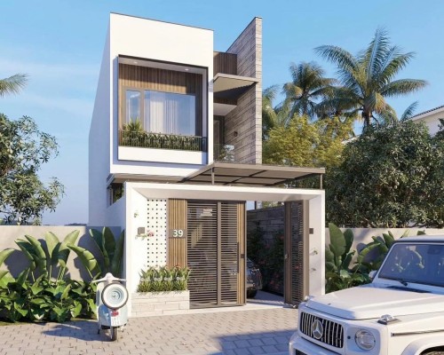 Thiết kế xây dựng nhà phố hiện đại Đồng Nai