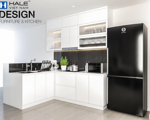 Tủ bếp Acrylic thiết kế hiện đại